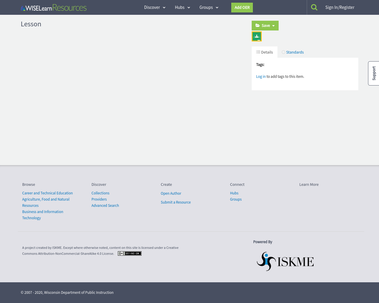 Lesson | WISELearn Resources