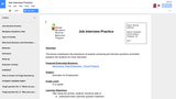 Job Interview Practice CATE Lesson Plan Job Interview Practice CATE Lesson Plan