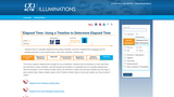 Elapsed Time: Using a Timeline to Determine Elapsed Time Elapsed Time: Using a Timeline to Determine Elapsed Time