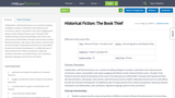 Historical Fiction: The Book Thief Historical Fiction: The Book Thief