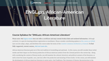 African-American Literature African-American Literature