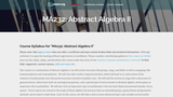 Abstract Algebra II Abstract Algebra II