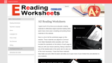 E reading Worksheets