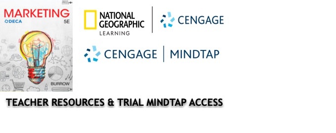 Burrow, Marketing Teacher Resources and Trial Online Access with BIT Standards Correlation (Cengage)