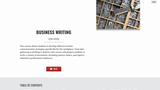 Business Writing Business Writing